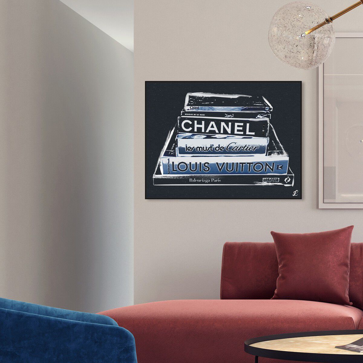 54x36/Framed Canvas/BFL