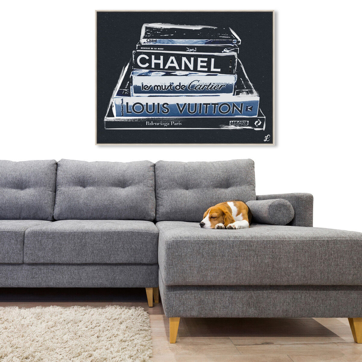 54x36/Framed Canvas/CFL