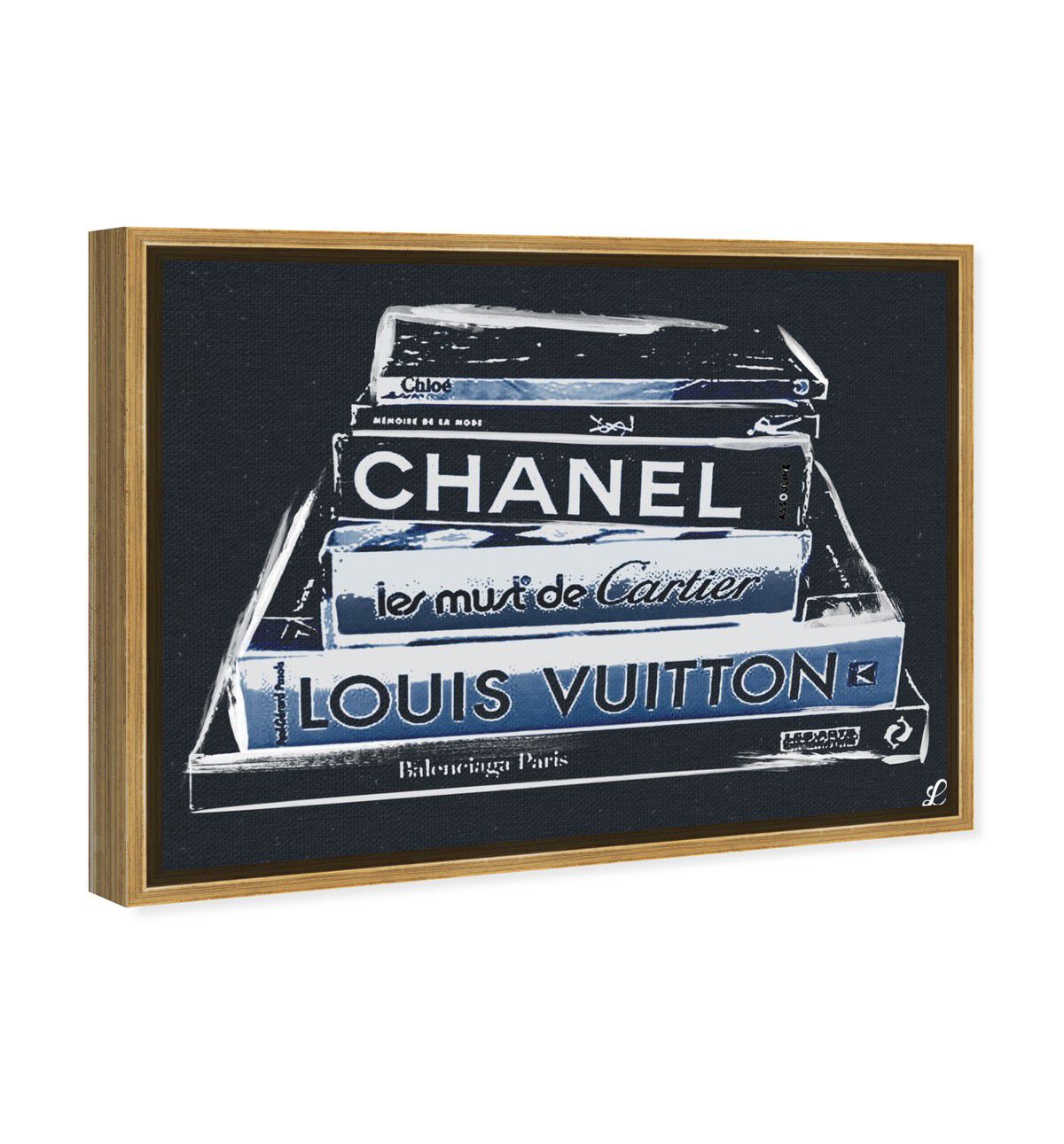 54x36/Framed Canvas/PSGLD