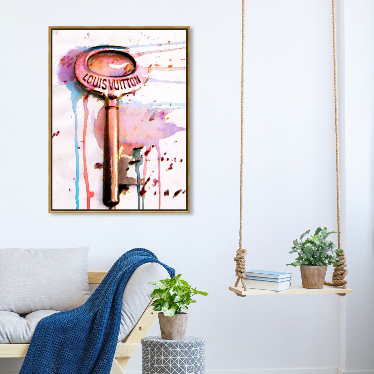 36x45/Framed Canvas/PSGLD