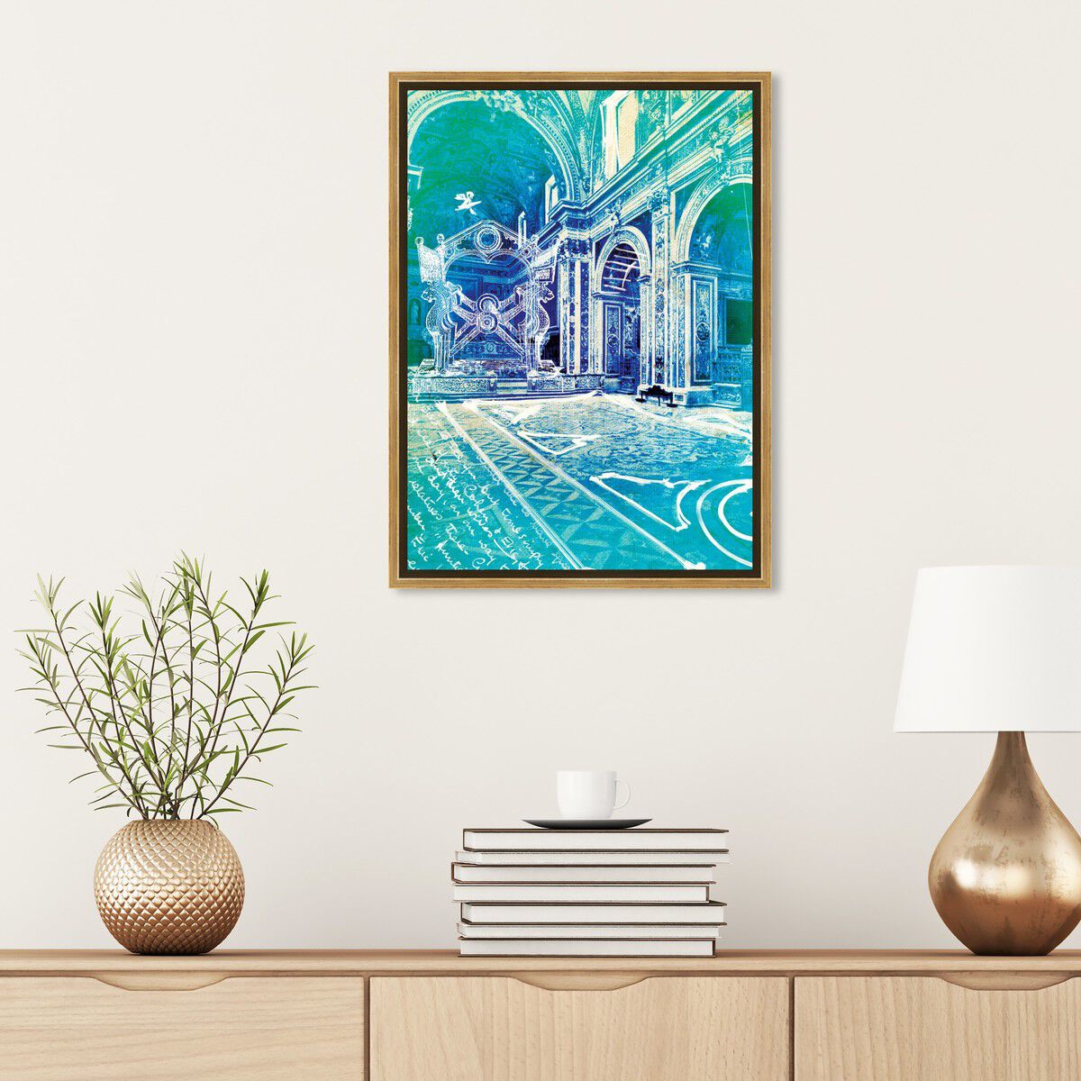 36x45/Framed Canvas/PSGLD