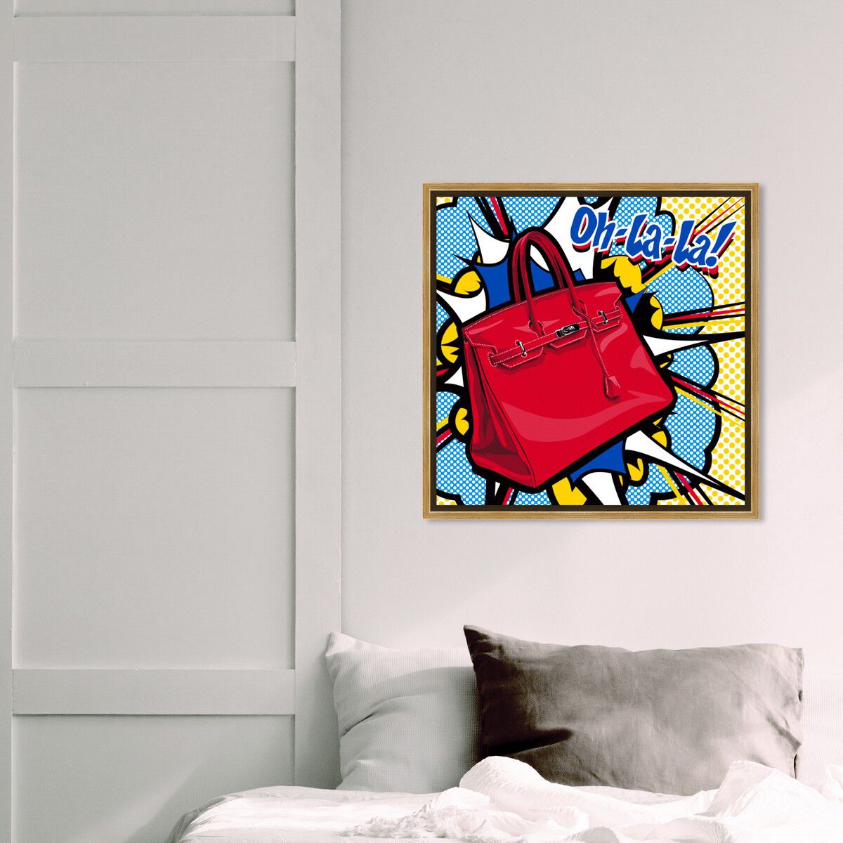 40x40/Framed Canvas/PSGLD