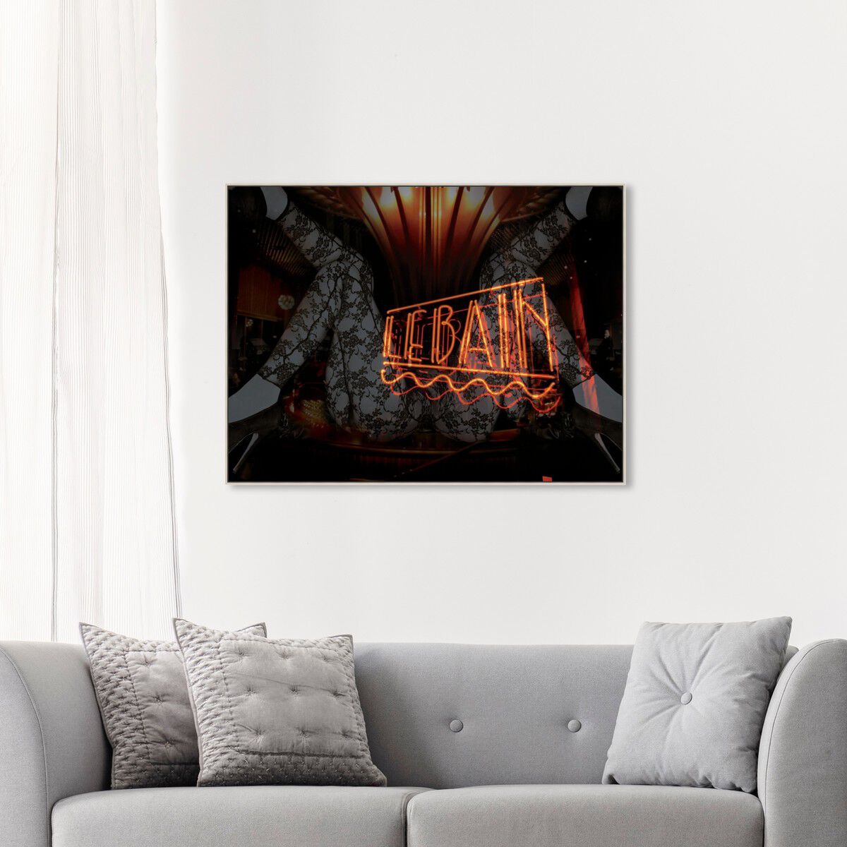 45x36/Framed Canvas/CFL