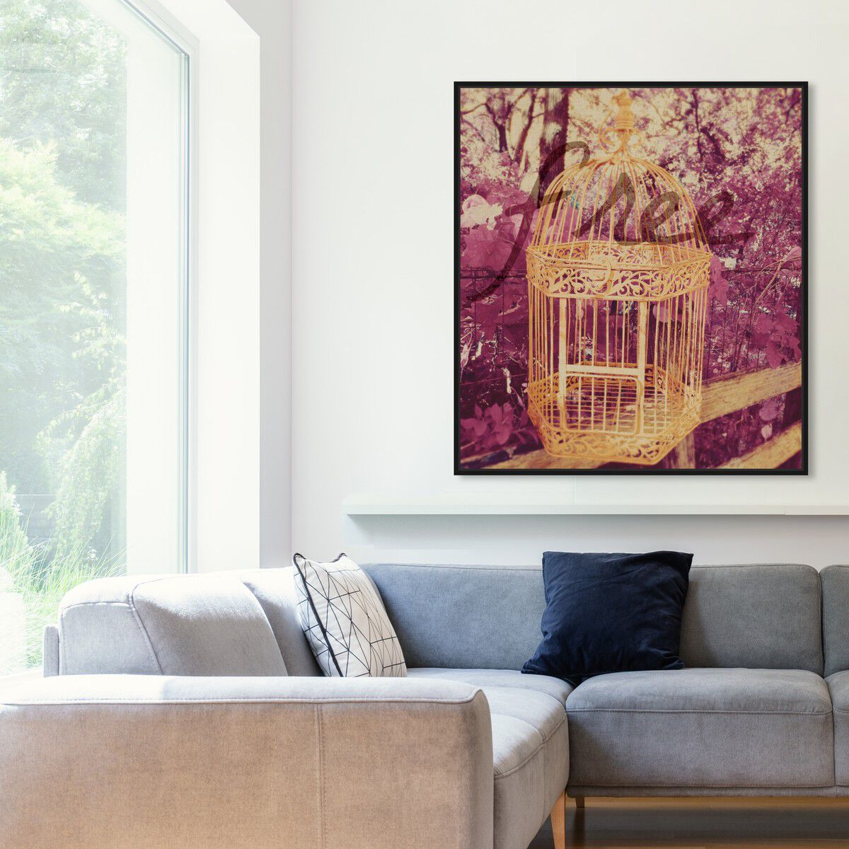 36x45/Framed Canvas/BFL