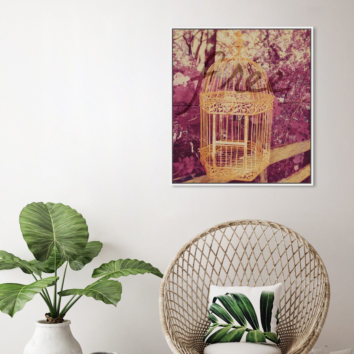36x45/Framed Canvas/WFL