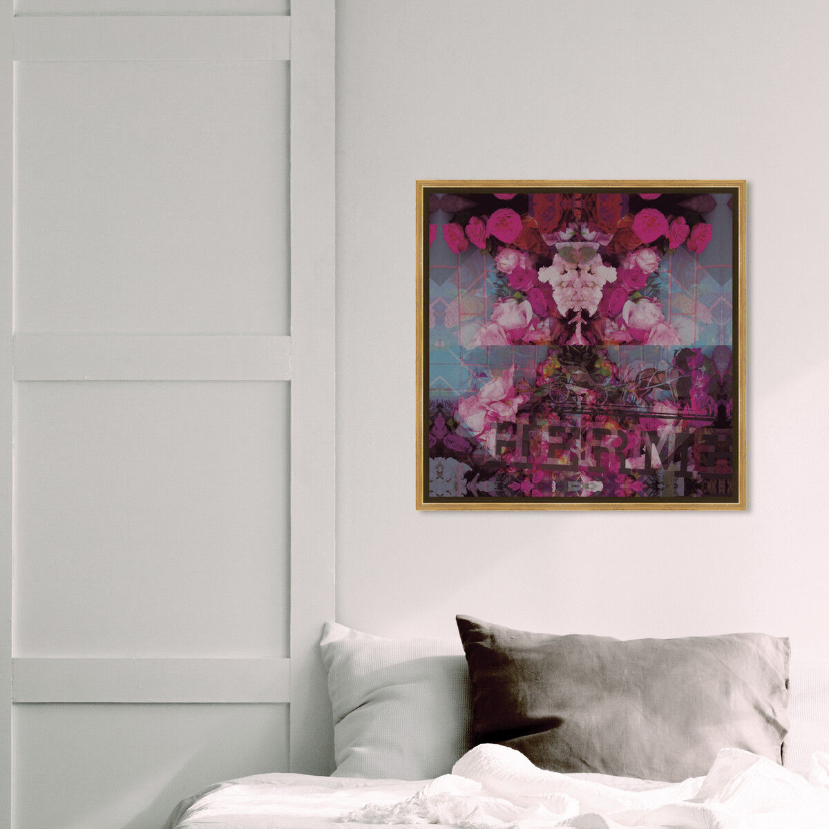 40x40/Framed Canvas/PSGLD
