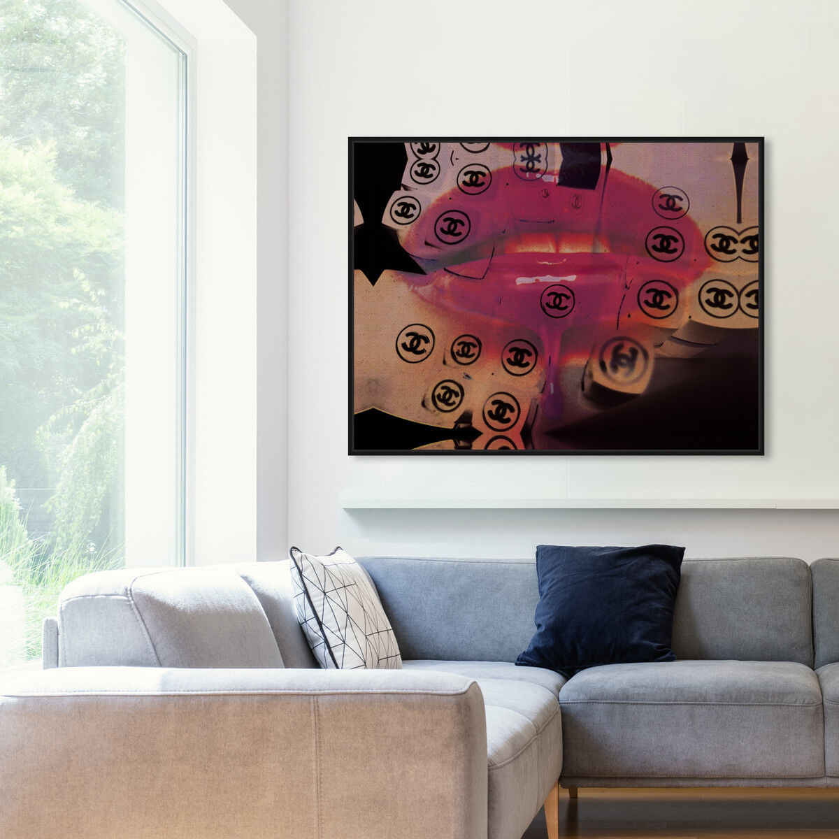 45x36/Framed Canvas/BFL