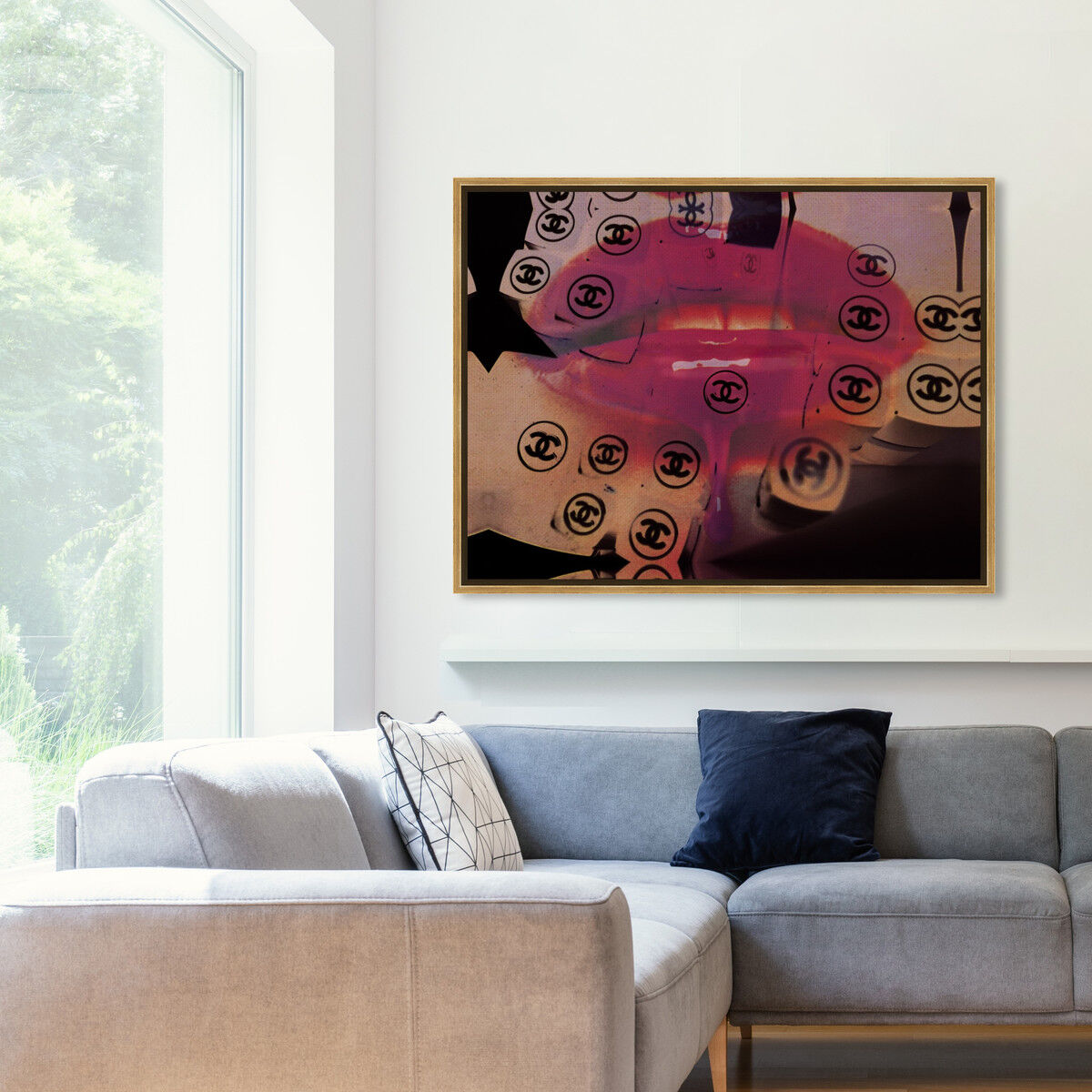 45x36/Framed Canvas/PSGLD