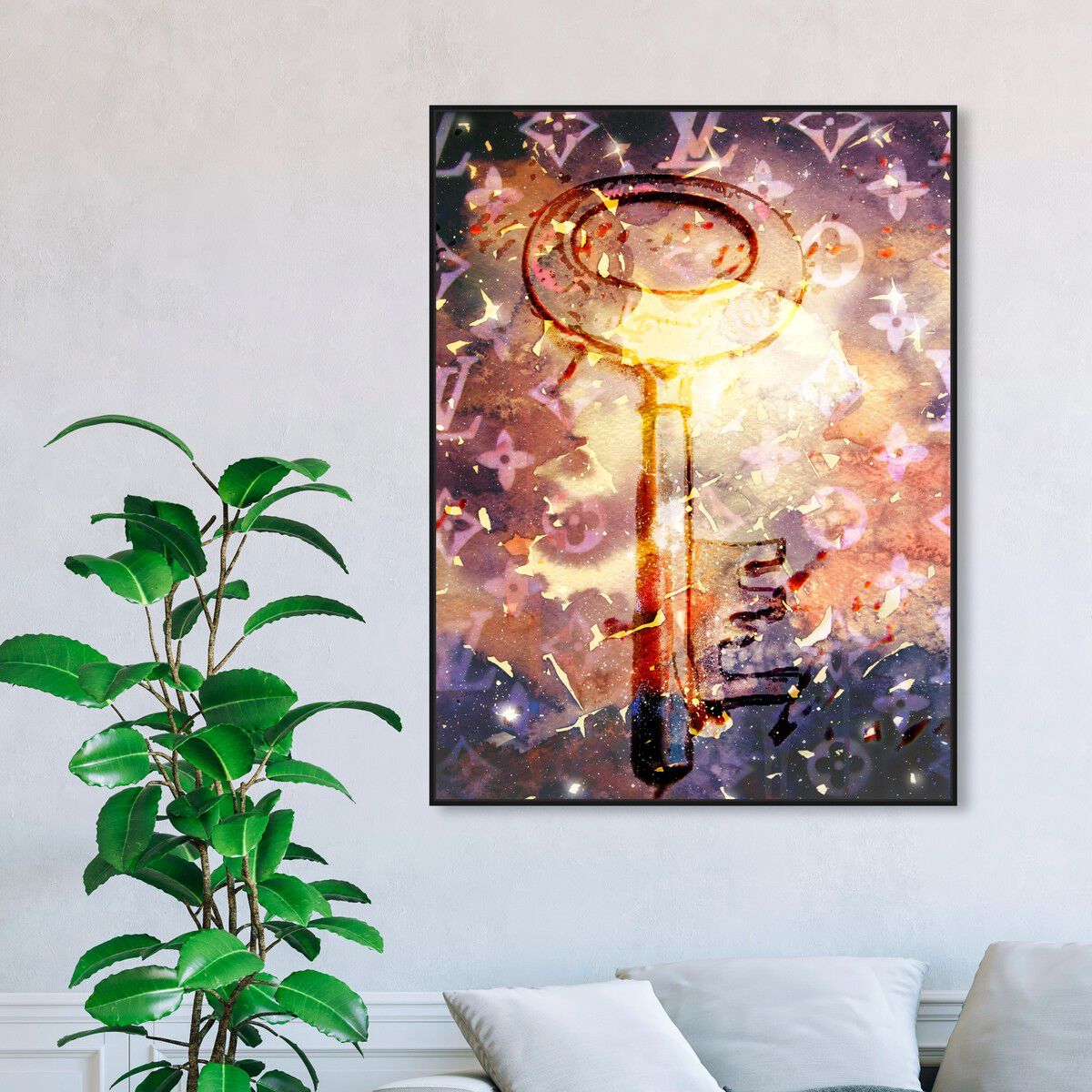 36x45/Framed Canvas/BFL