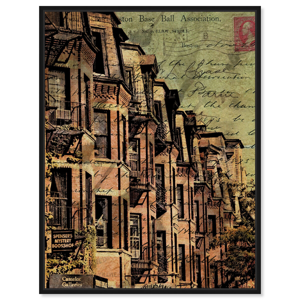 36x45/Framed Canvas/BFL