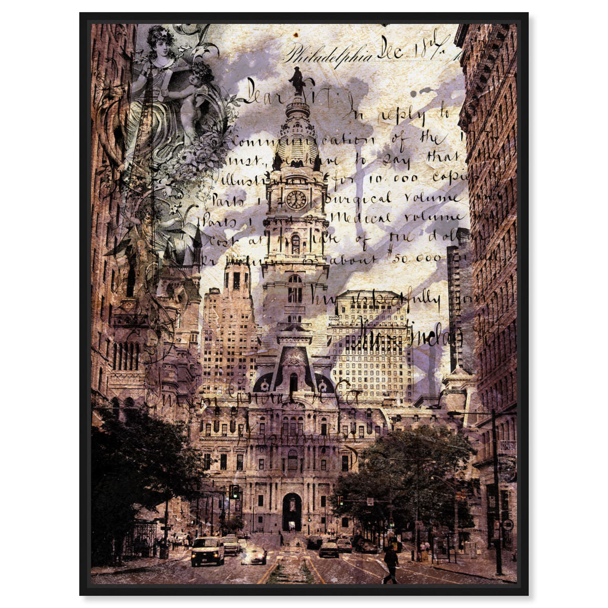 36x45/Framed Canvas/BFL