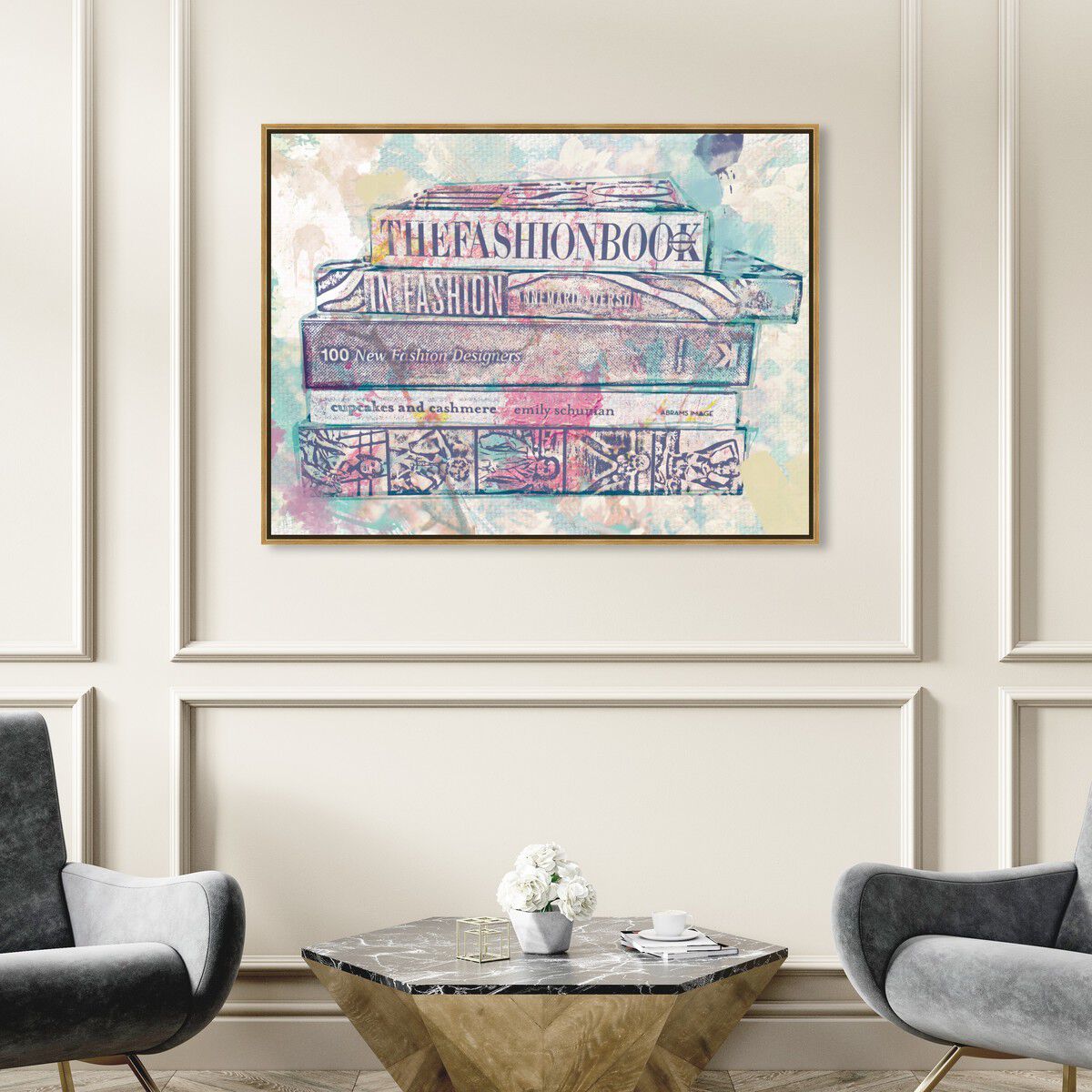 45x36/Framed Canvas/PSGLD