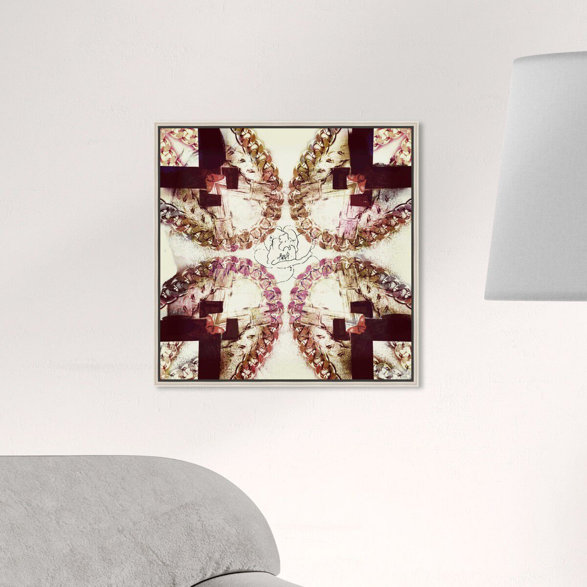 40x40/Framed Canvas/CFL