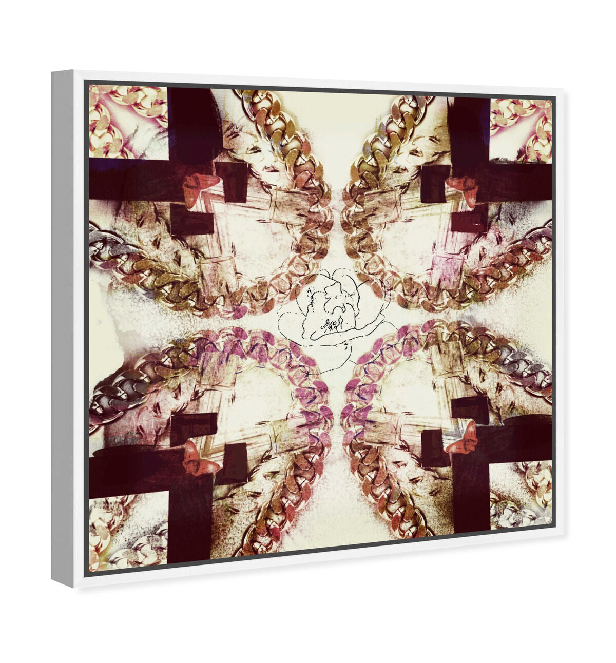 40x40/Framed Canvas/WFL
