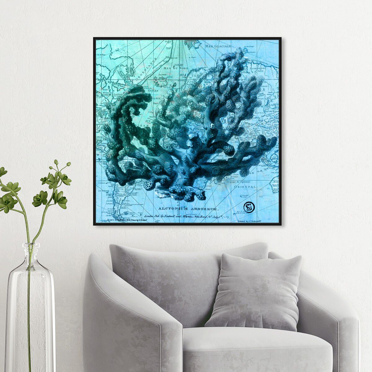 40x40/Framed Canvas/BFL