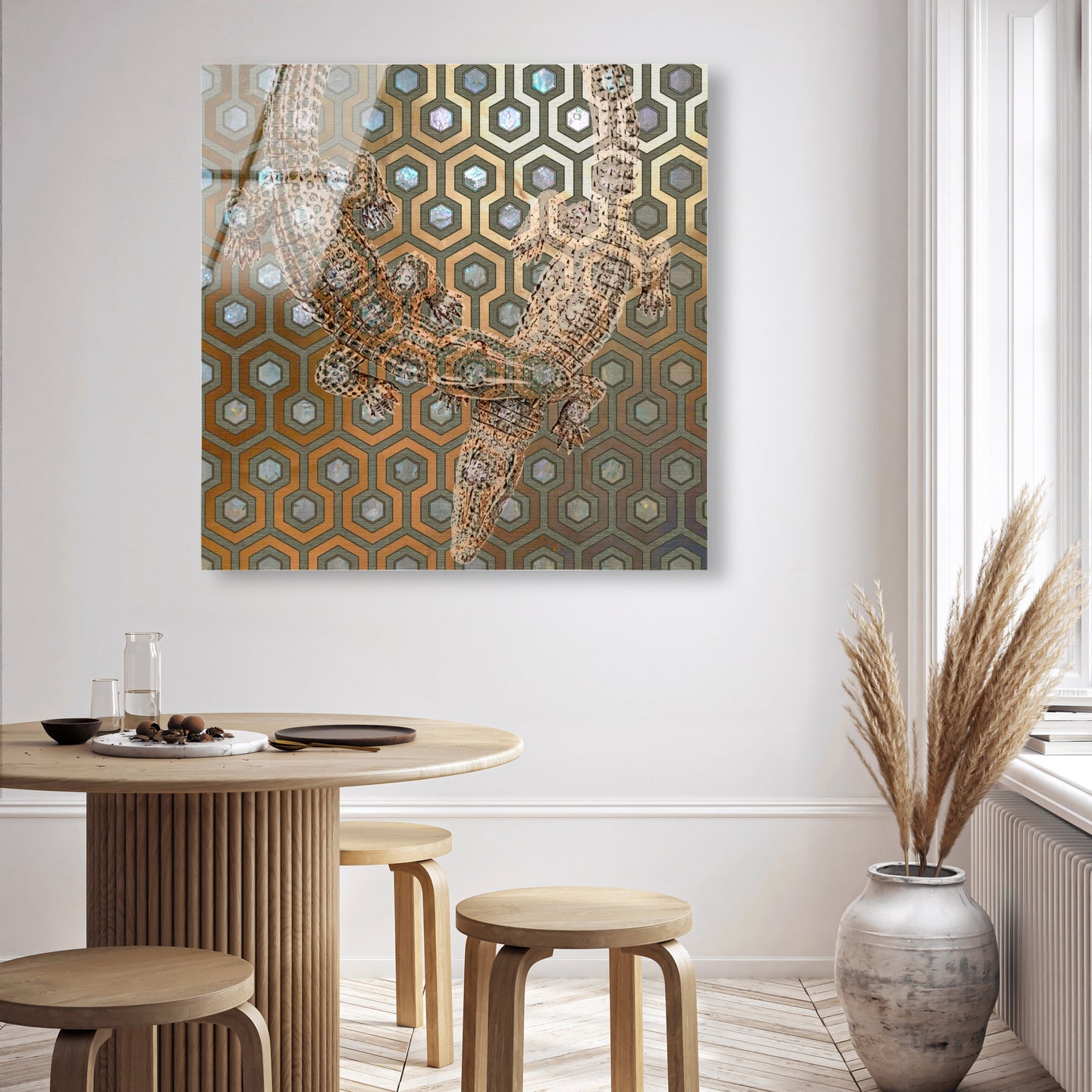 40x40/Acrylic/Unframed