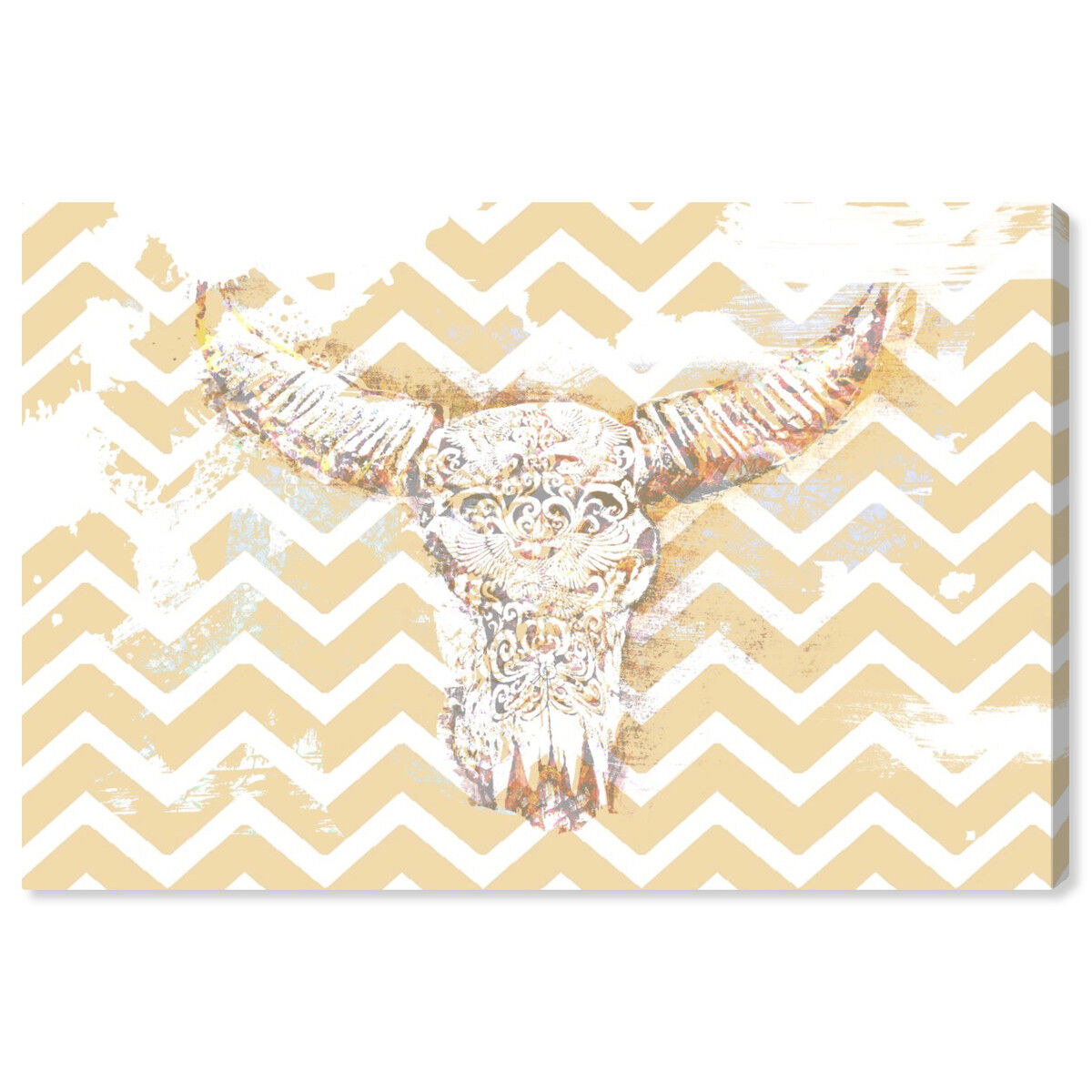 Chevron Skull