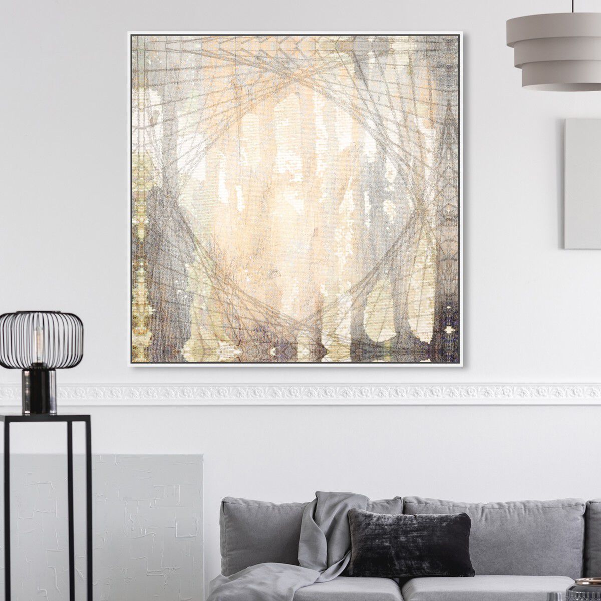40x40/Framed Canvas/WFL