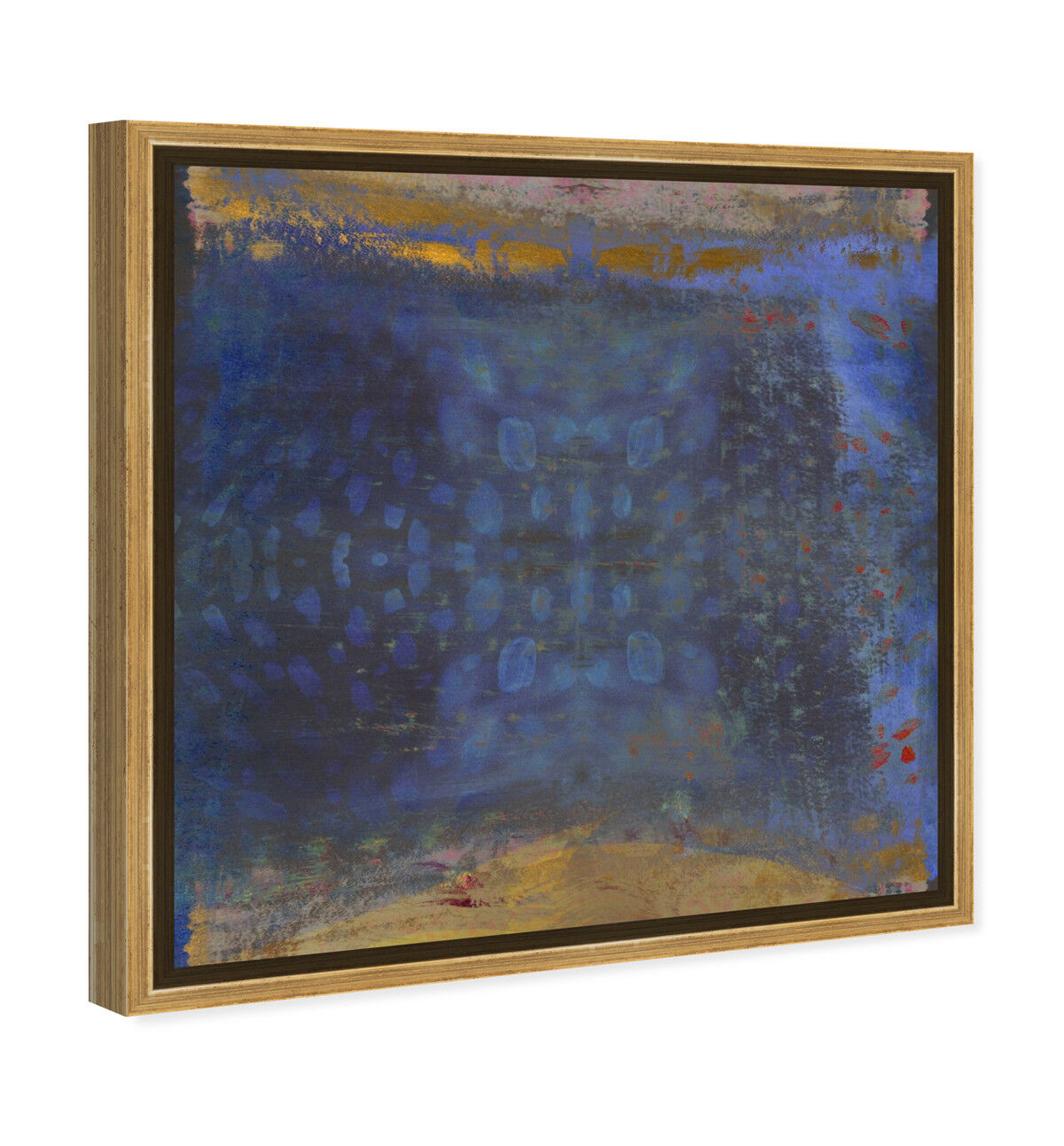 40x40/Framed Canvas/PSGLD