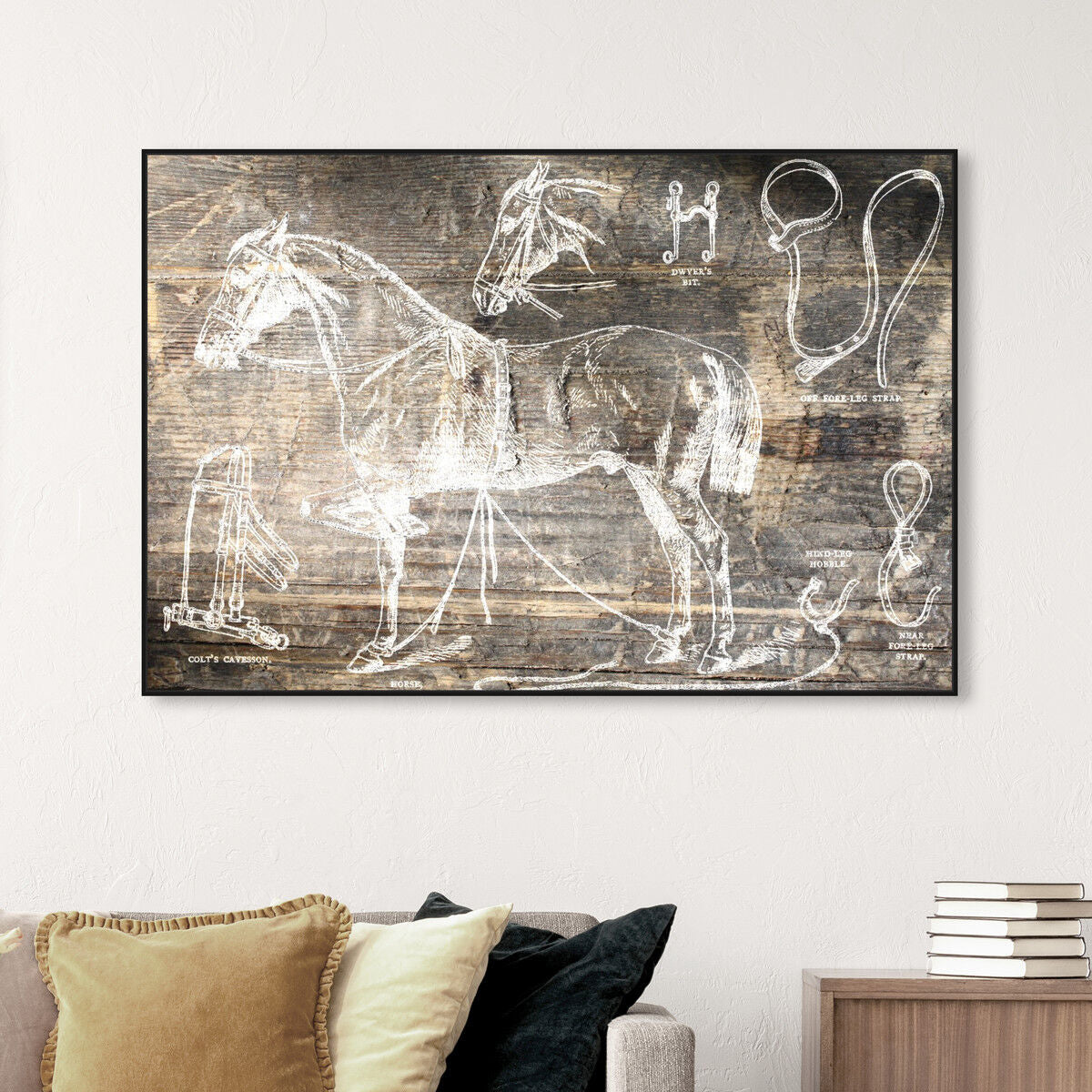 54x36/Framed Canvas/BFL