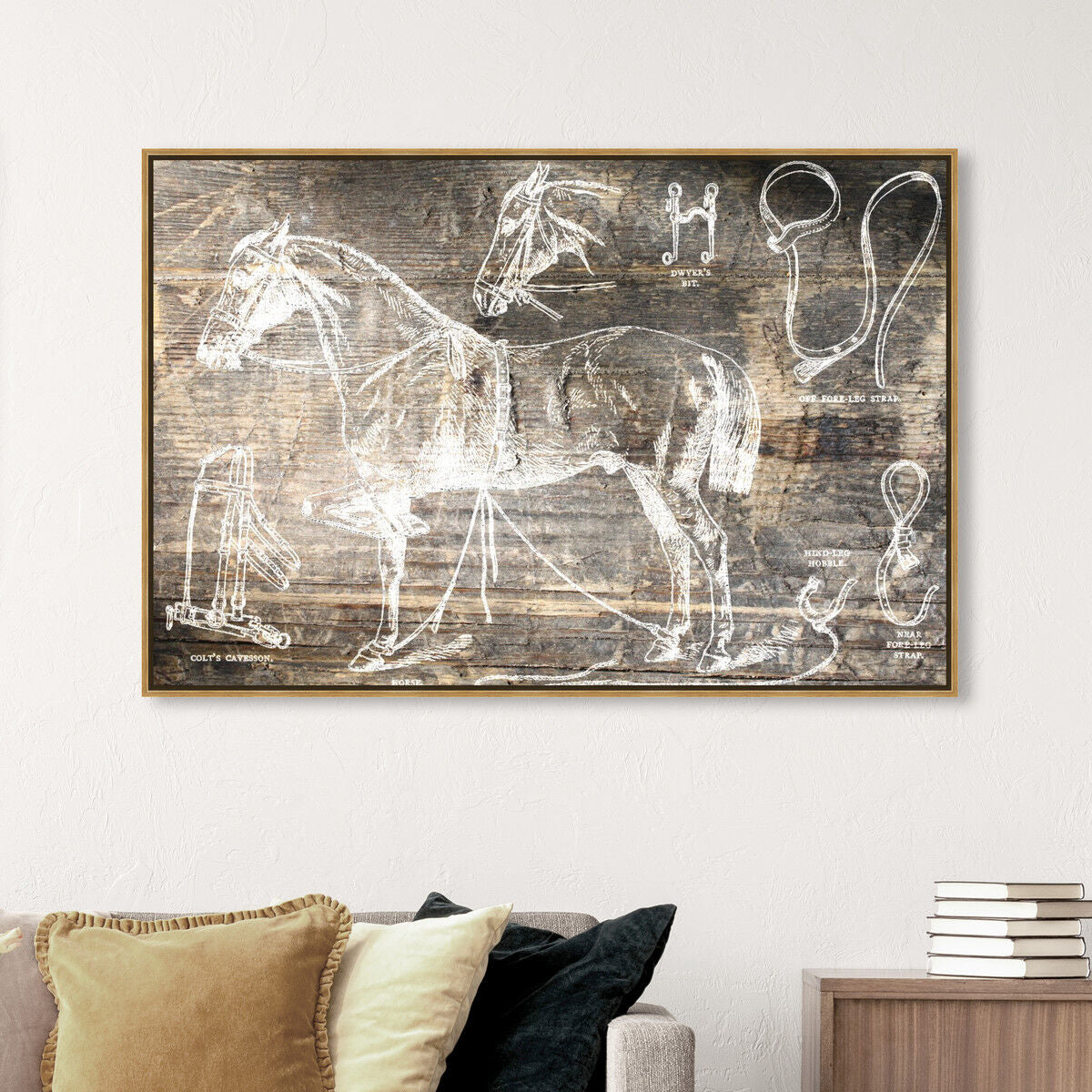 54x36/Framed Canvas/PSGLD