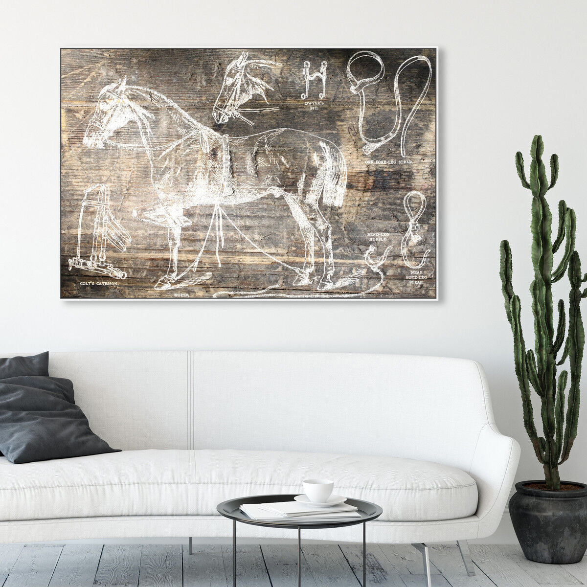 54x36/Framed Canvas/WFL