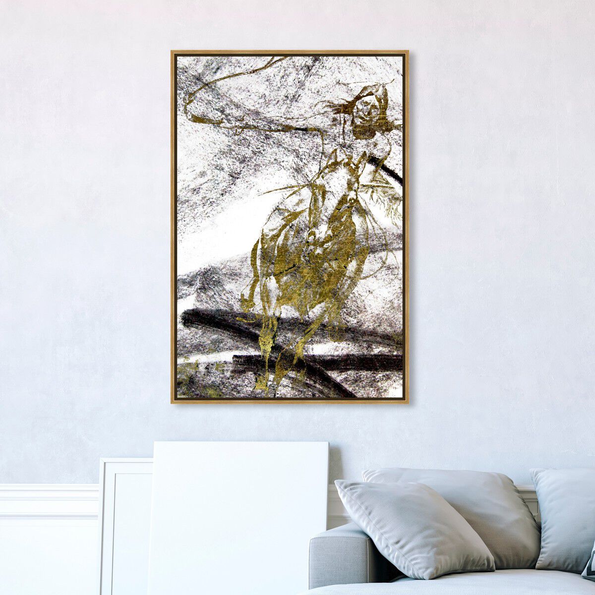 36x54/Framed Canvas/PSGLD