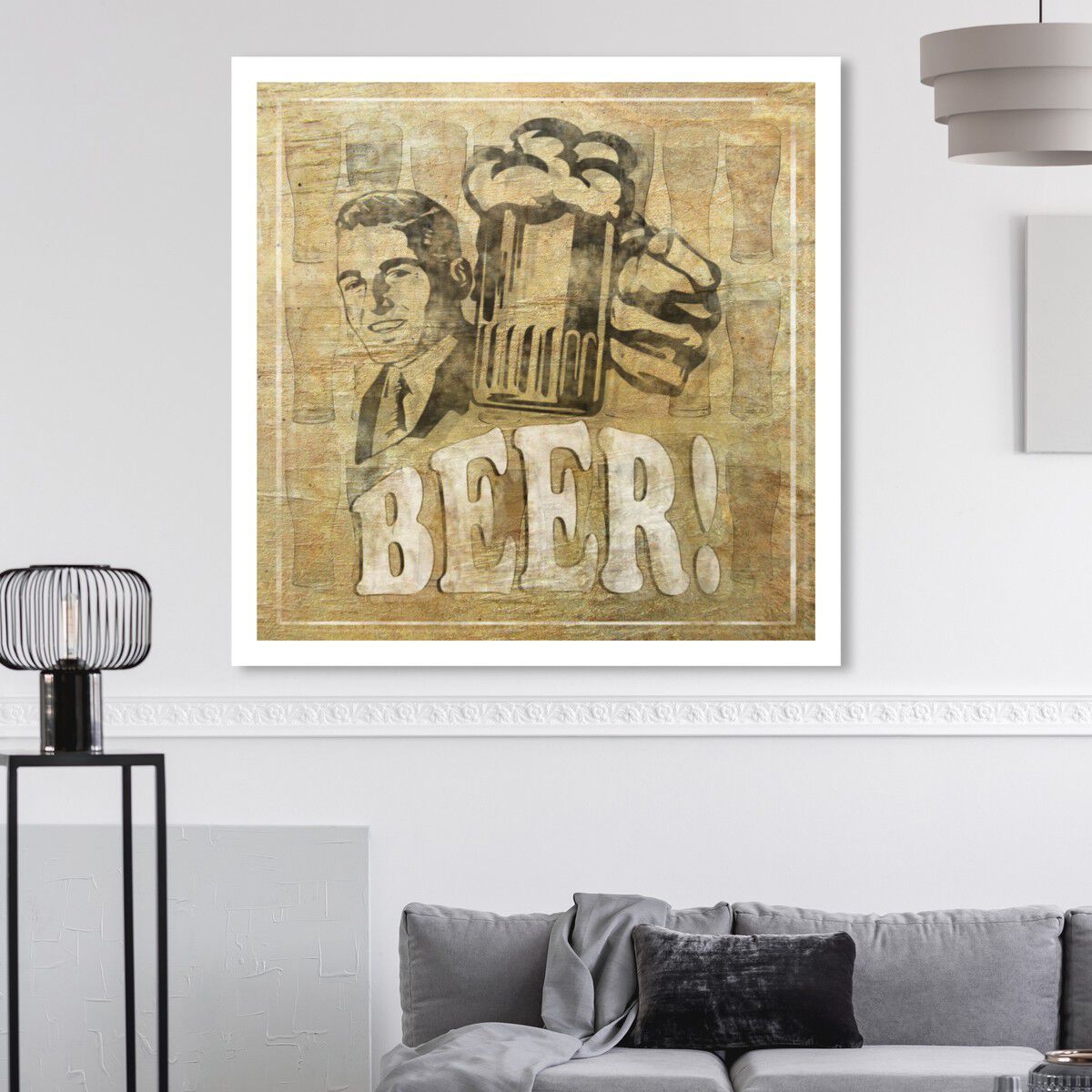 Beer! | Wall Art by Oliver Gal