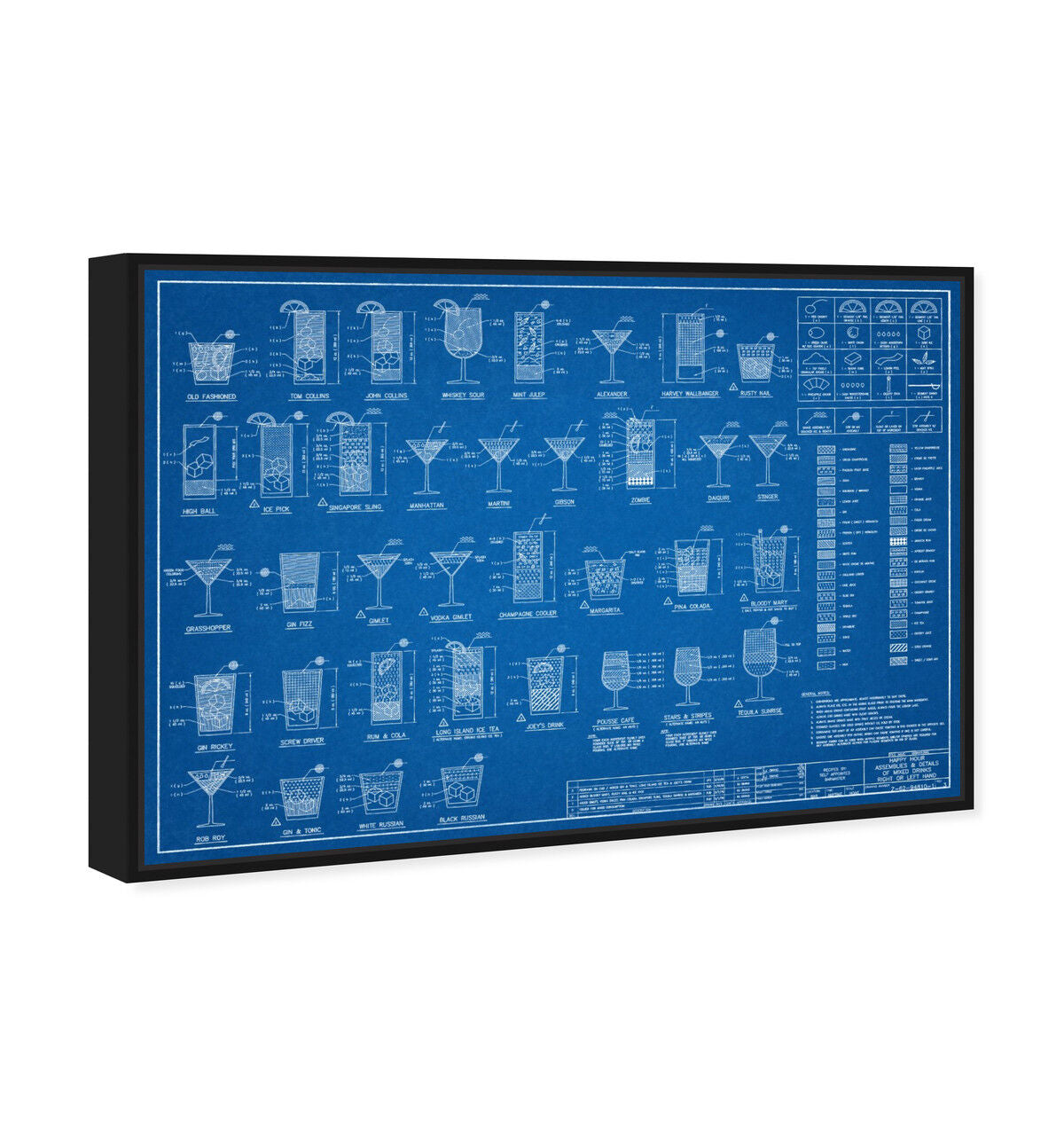 54x36/Framed Canvas/BFL