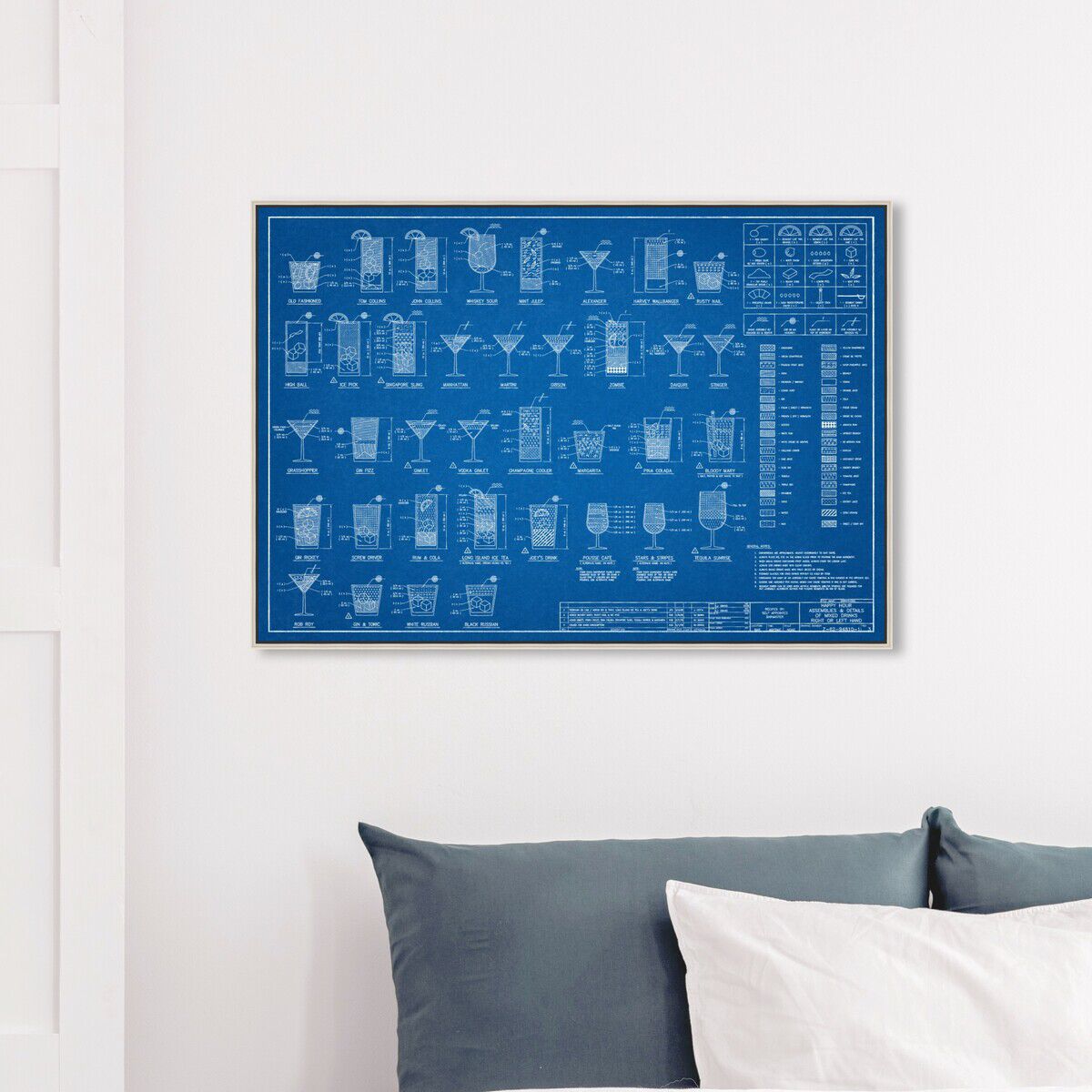 54x36/Framed Canvas/CFL