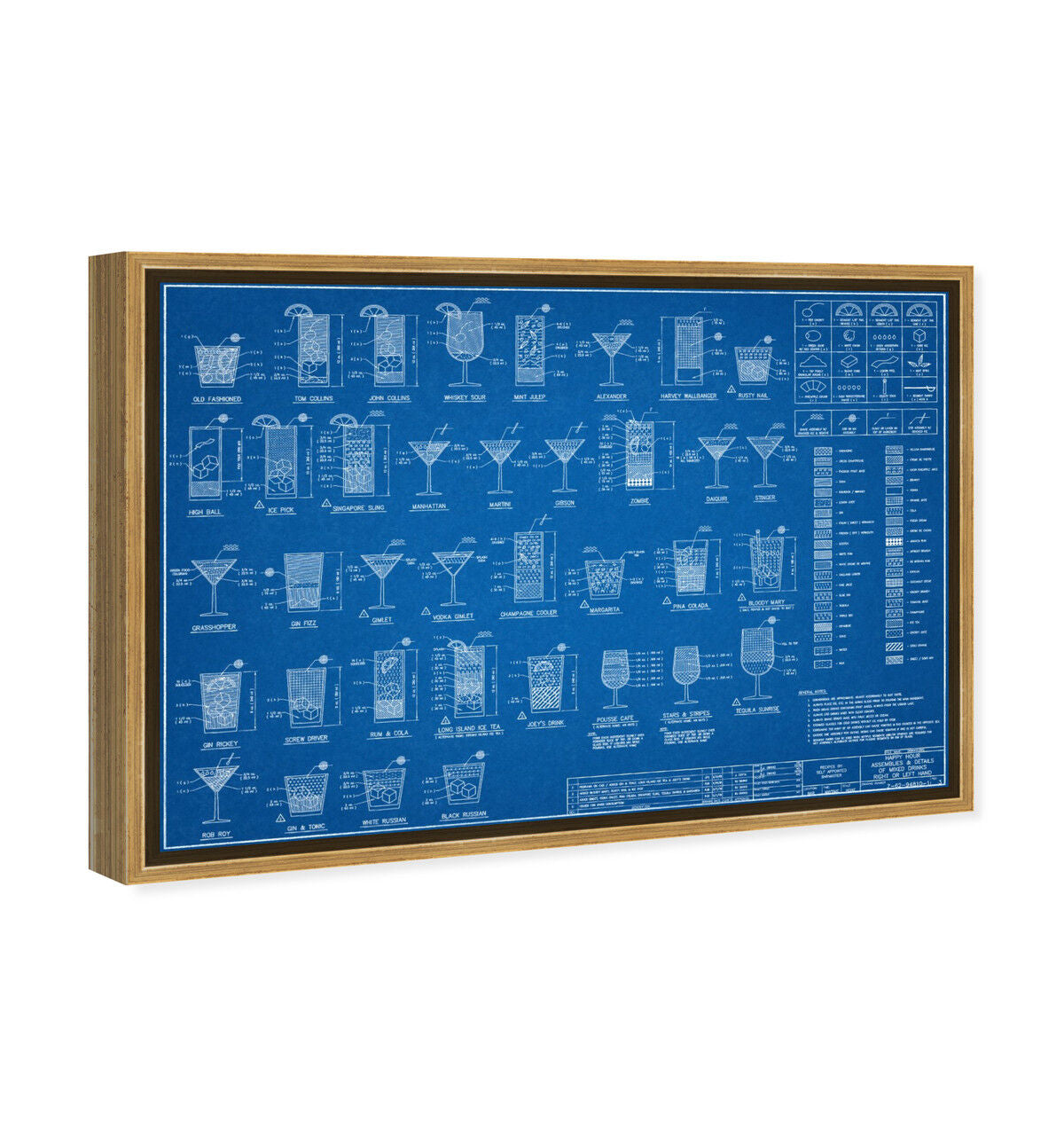 54x36/Framed Canvas/PSGLD
