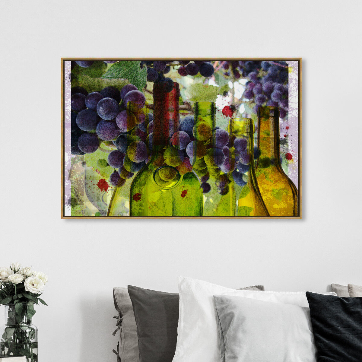 54x36/Framed Canvas/PSGLD