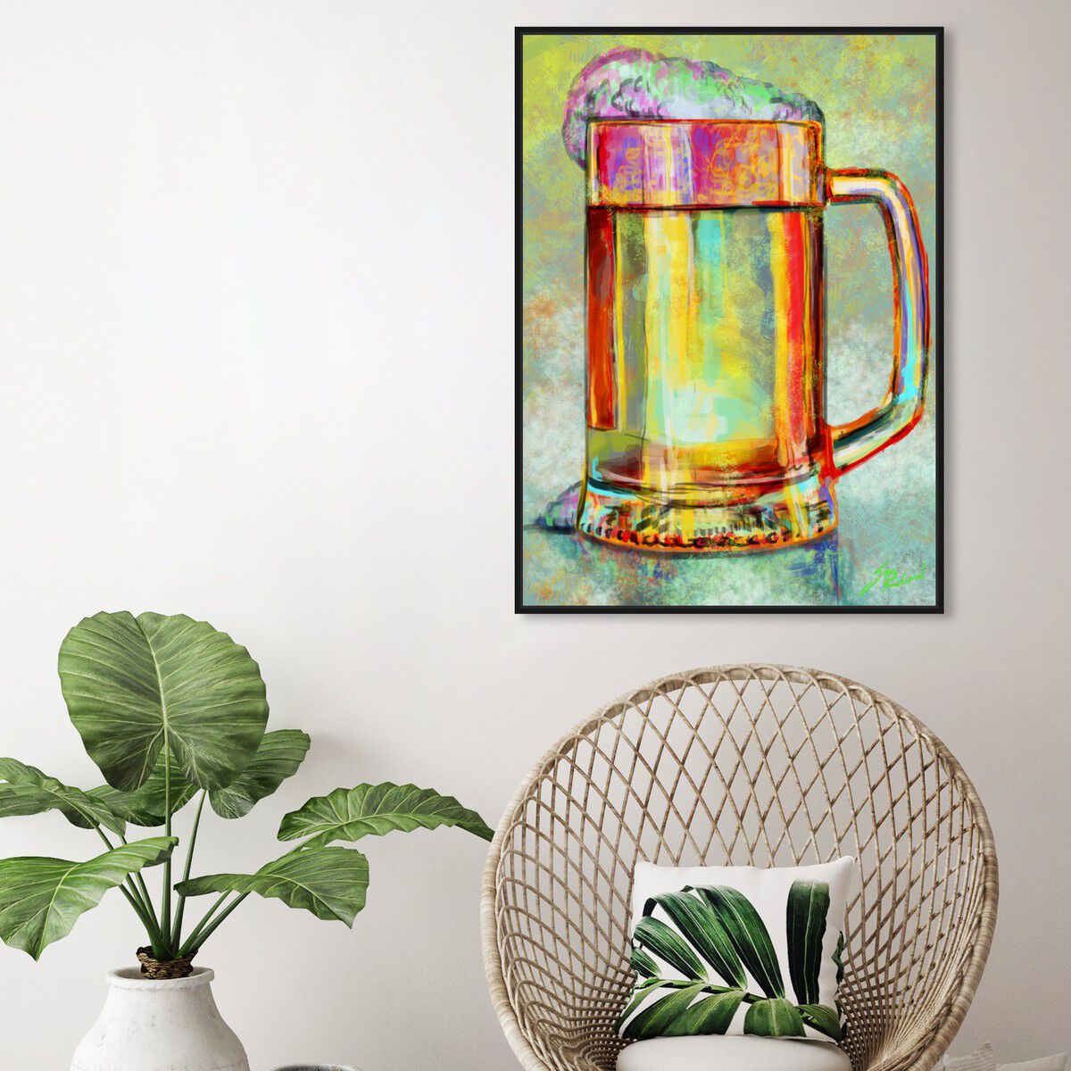 36x45/Framed Canvas/BFL
