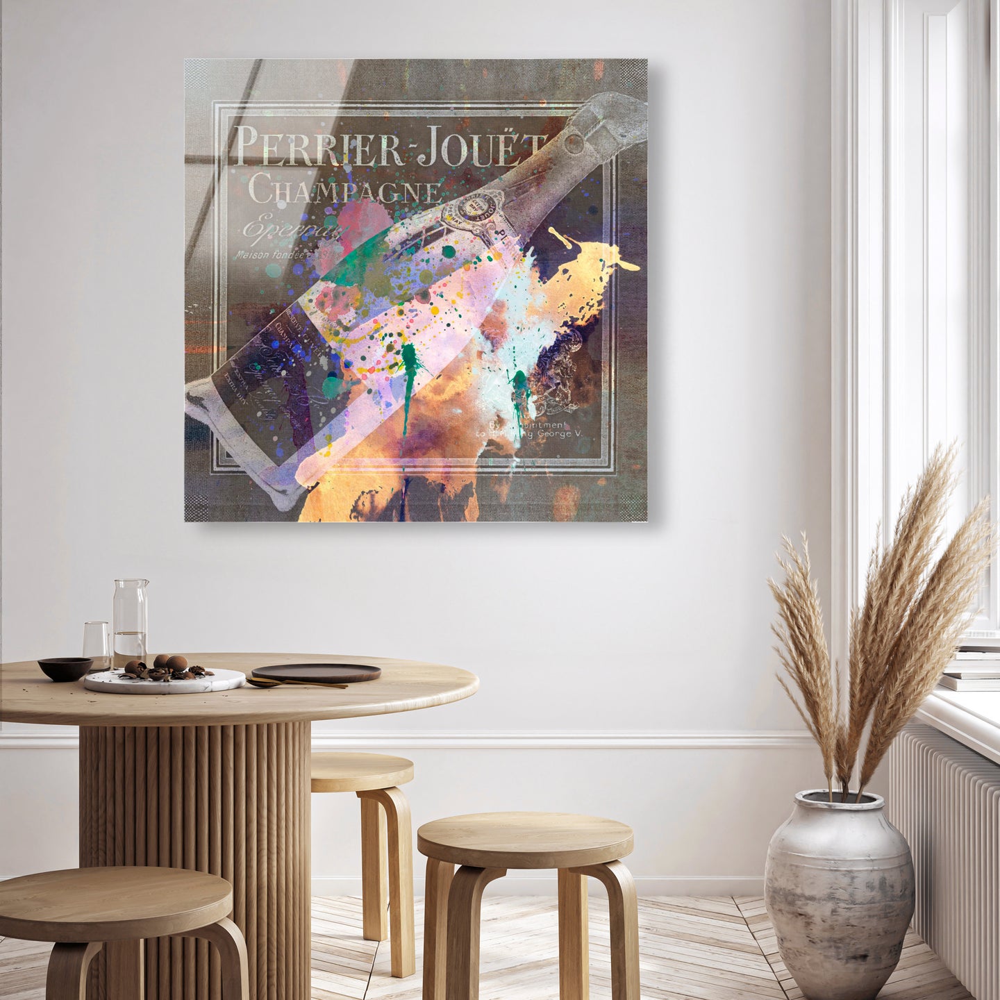 40x40/Acrylic/Unframed