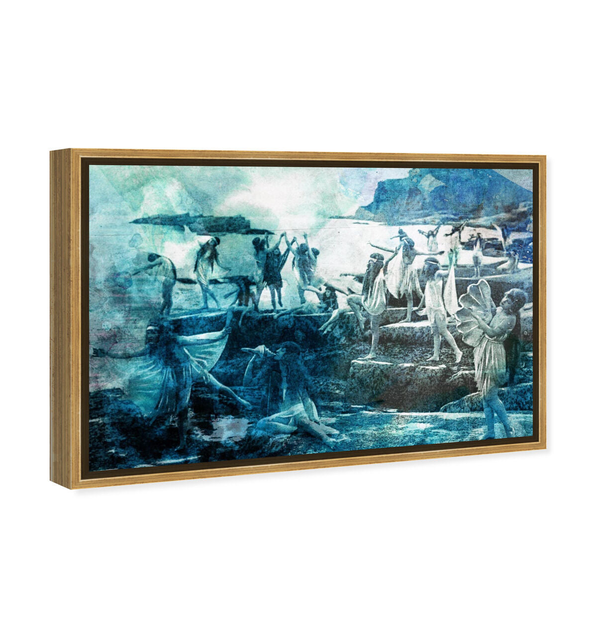 54x36/Framed Canvas/PSGLD
