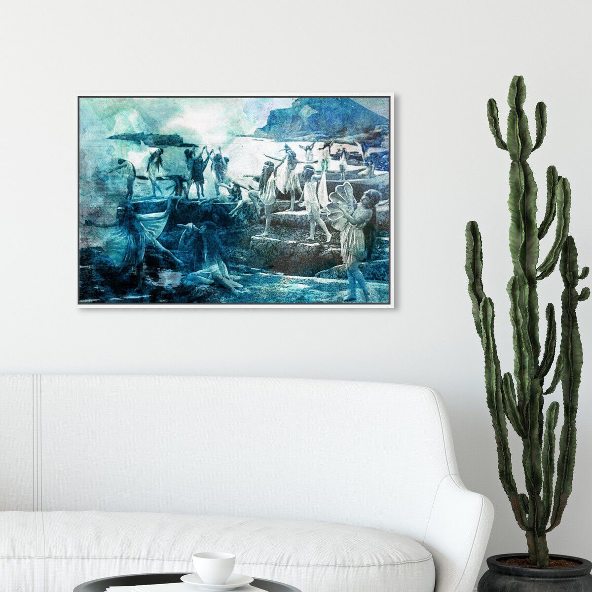 54x36/Framed Canvas/WFL
