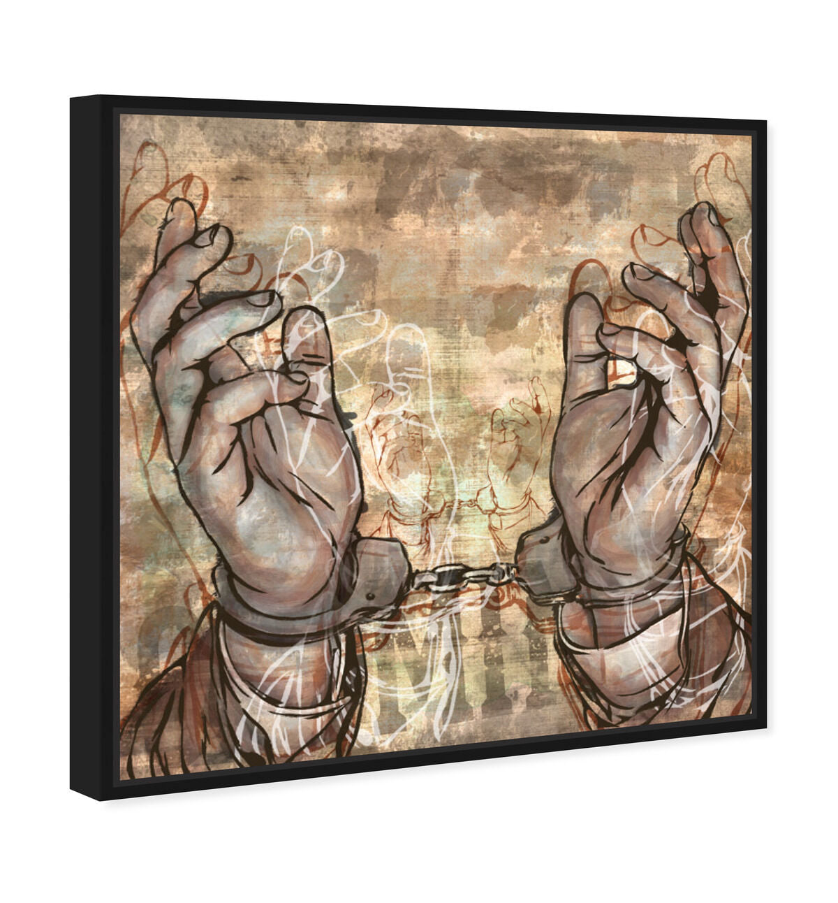 40x40/Framed Canvas/BFL