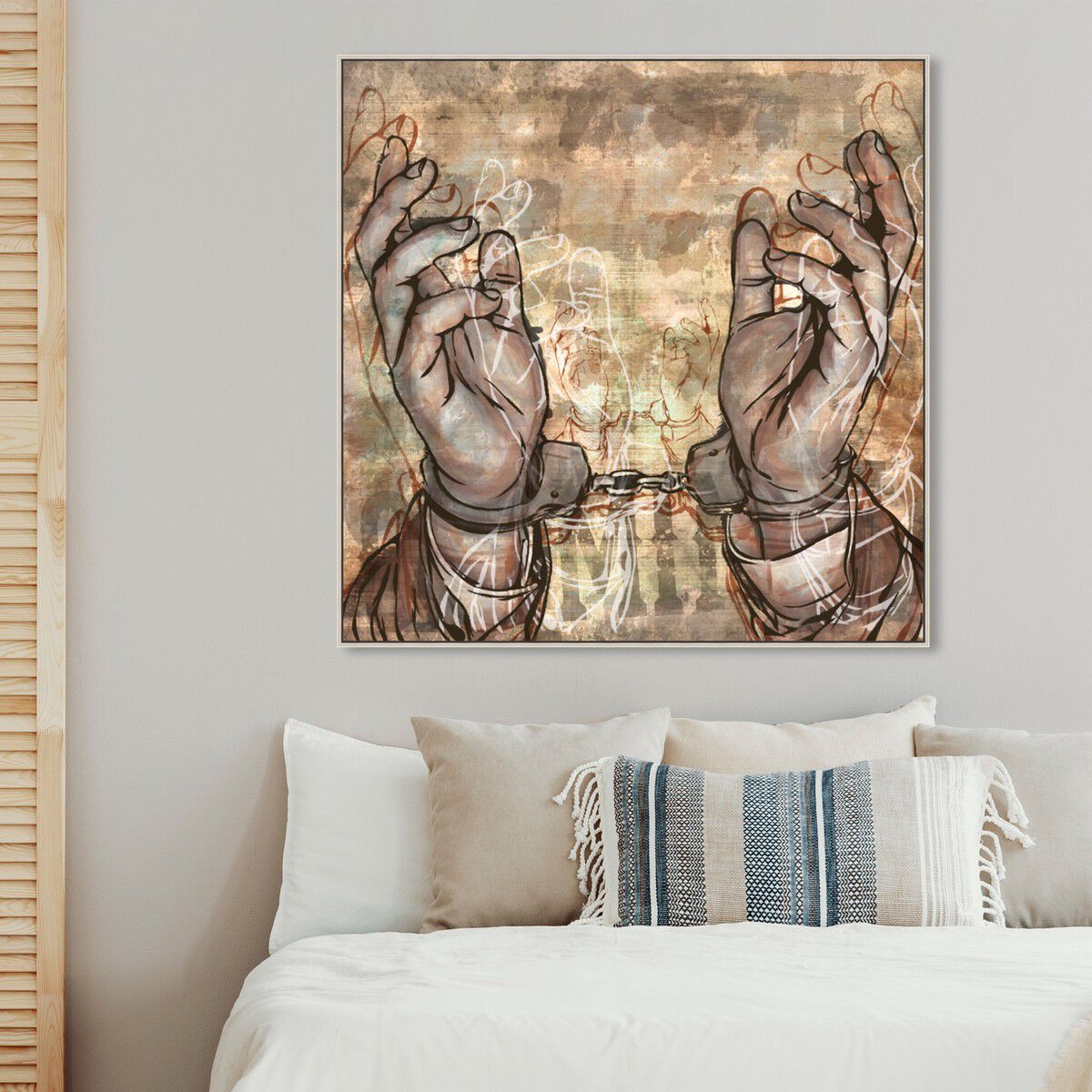 40x40/Framed Canvas/CFL
