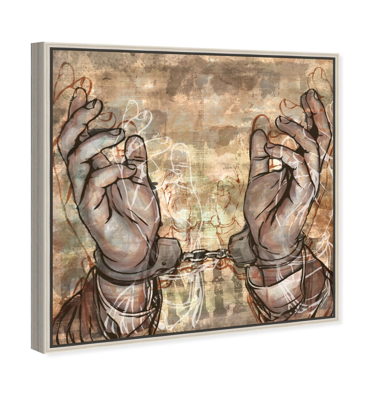 40x40/Framed Canvas/CFL