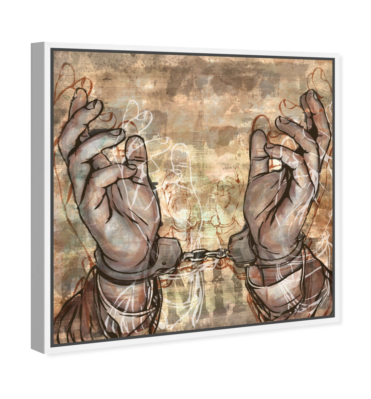 40x40/Framed Canvas/WFL