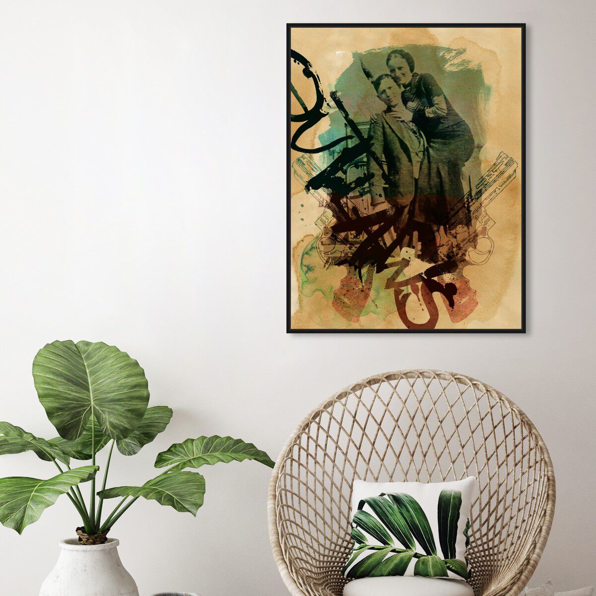 36x45/Framed Canvas/BFL