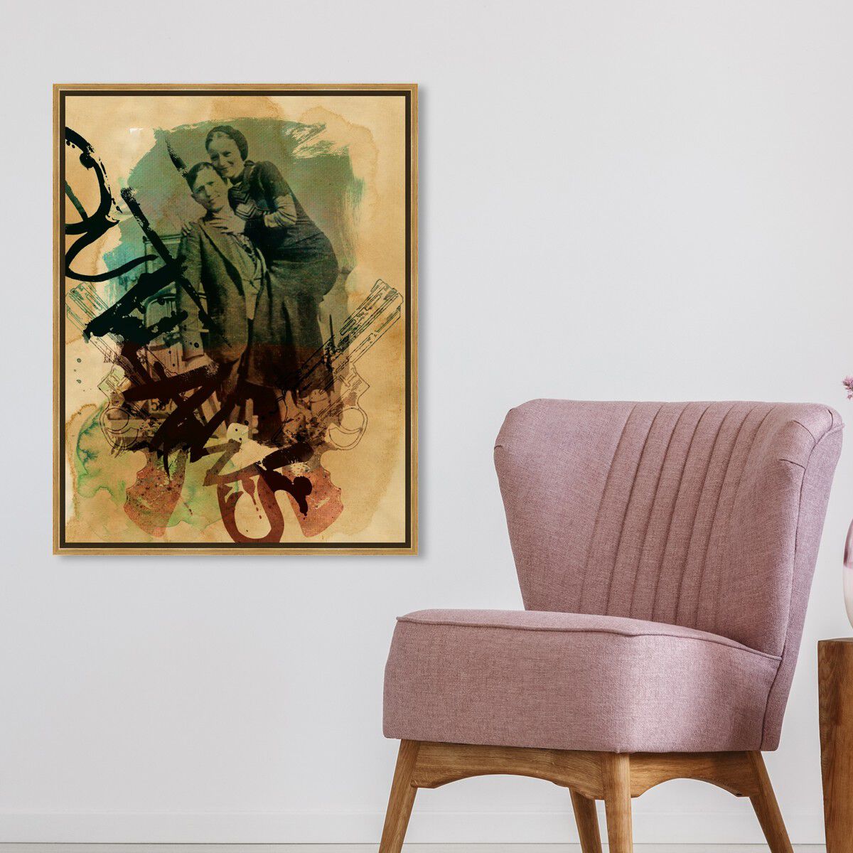 36x45/Framed Canvas/PSGLD