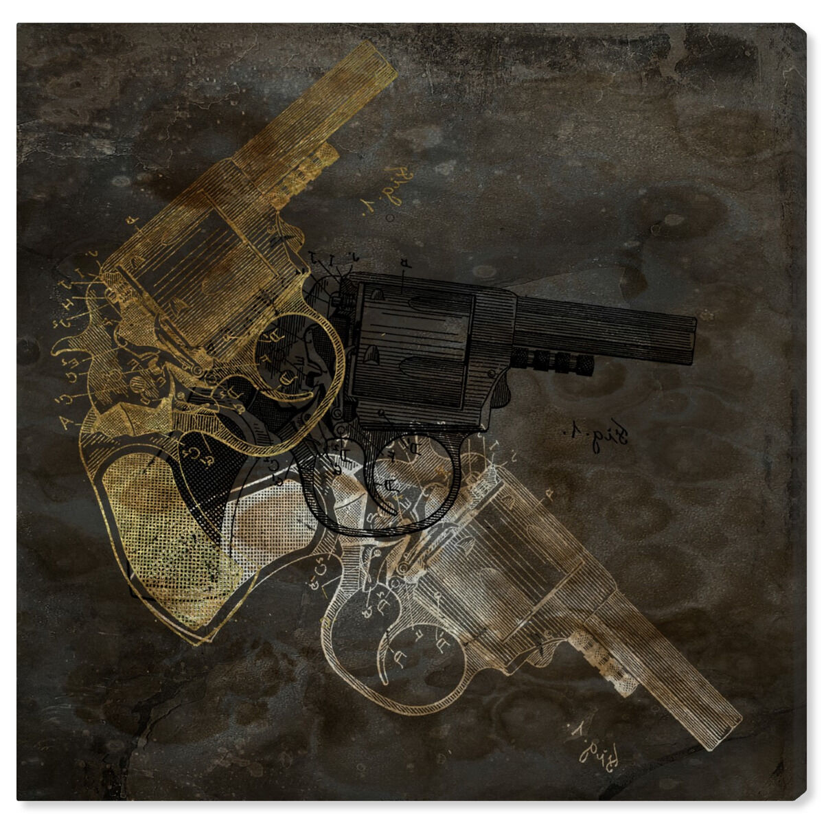 Gold Revolver