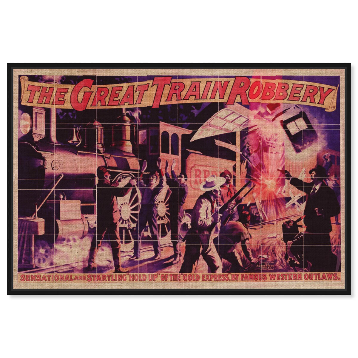 54x36/Framed Canvas/BFL