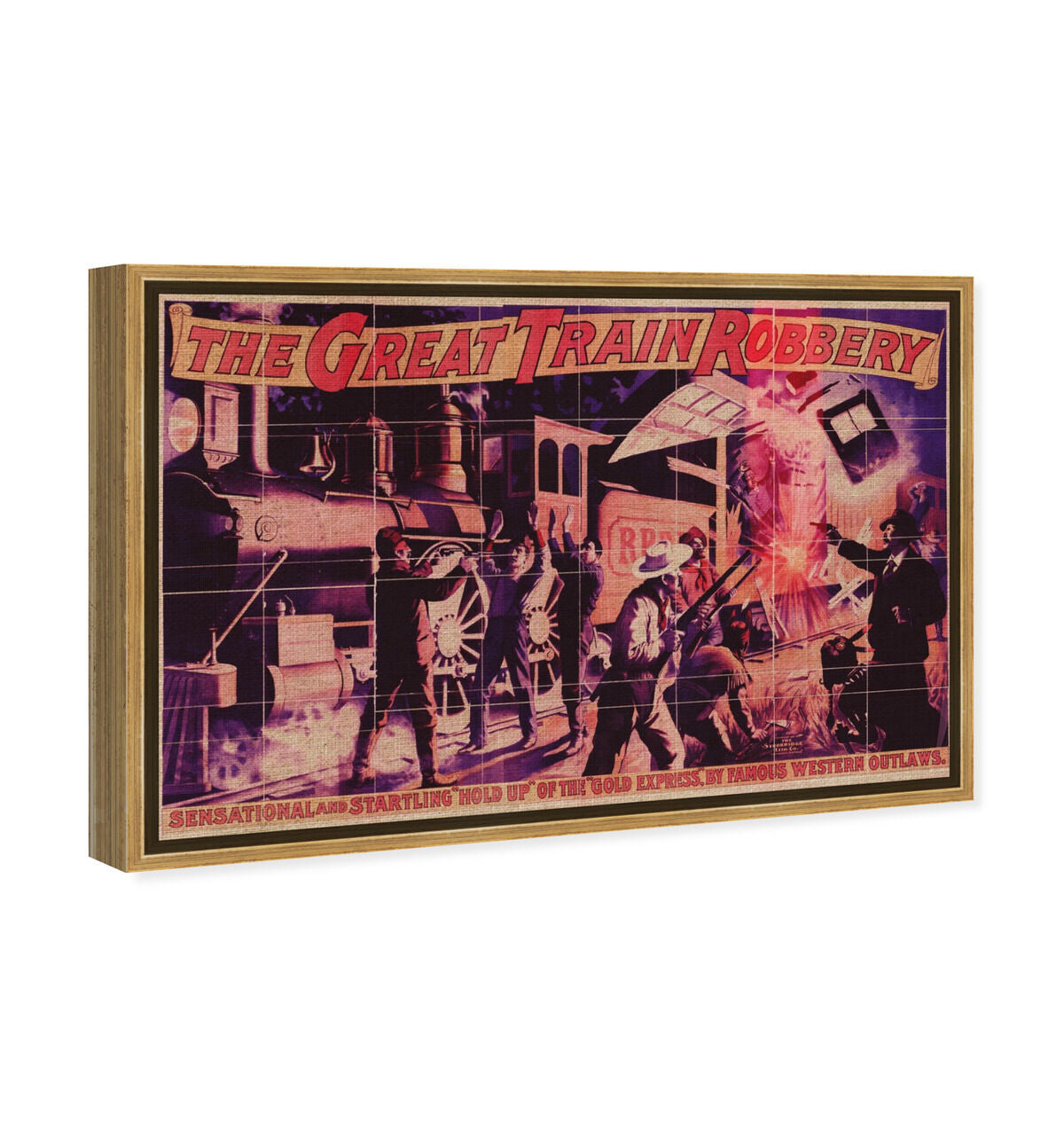 54x36/Framed Canvas/PSGLD