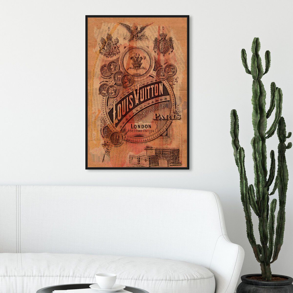 36x54/Framed Canvas/BFL