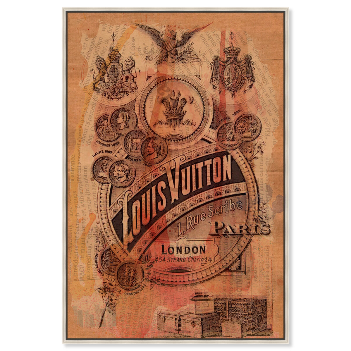 36x54/Framed Canvas/CFL