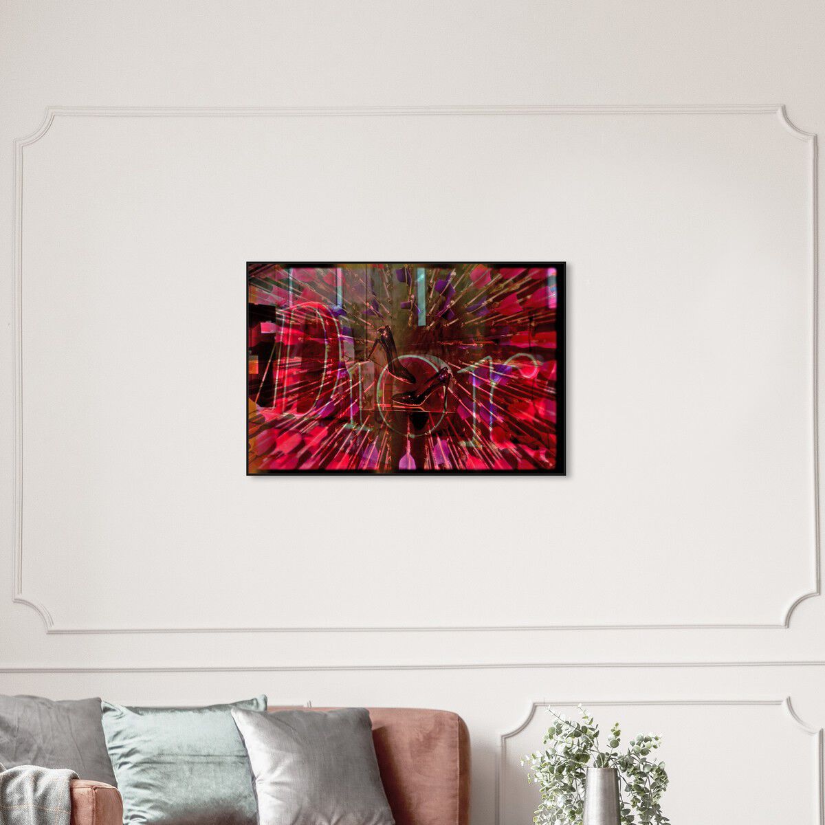 36x54/Framed Canvas/BFL