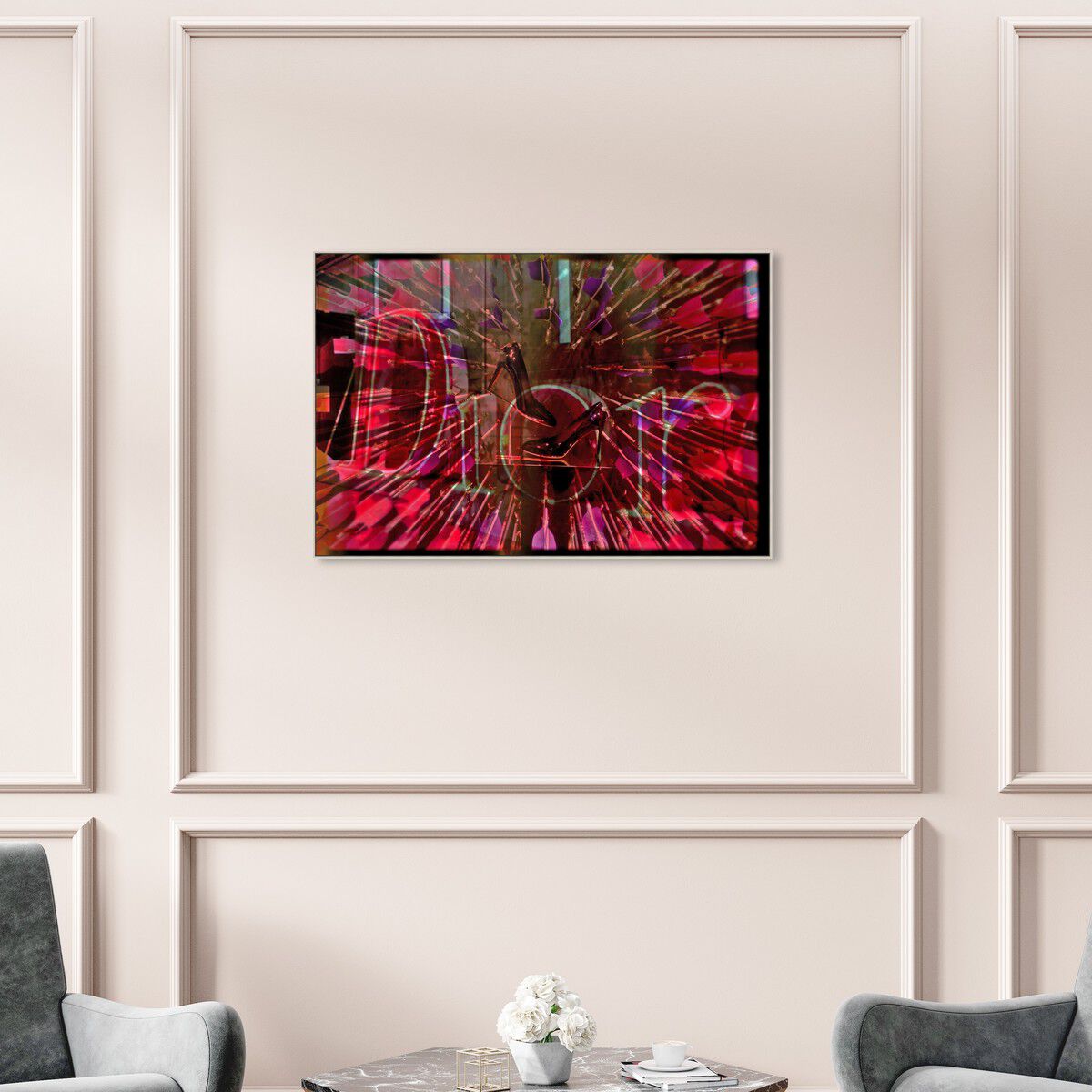 36x54/Framed Canvas/CFL