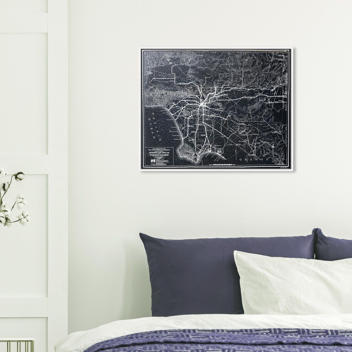 45x36/Framed Canvas/WFL